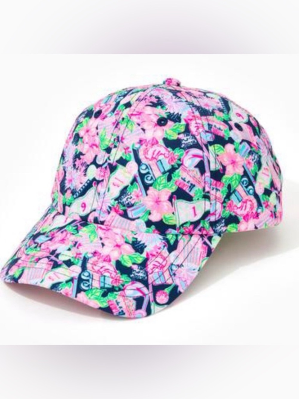 Lilly Pulitzer Limited Edition Honda Classic Run Around Hat NWOT